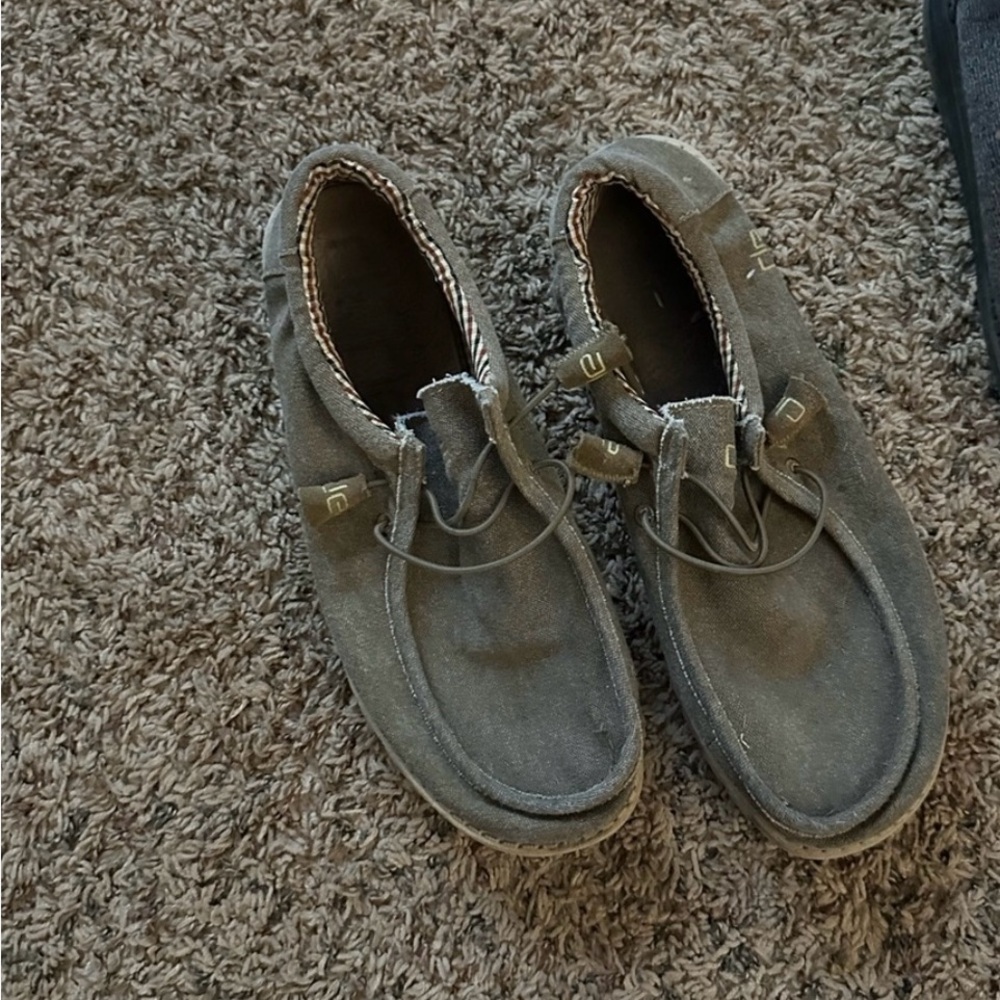 Hey Dude Tan Loafers Slip-Ons Casual